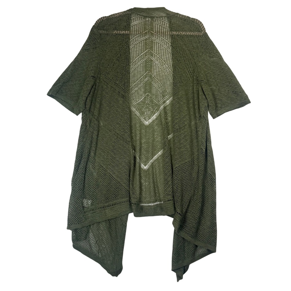 Westport 1962 Pointelle Knit Open Front Cardigan WMNS 2X Whimsigoth Resortwear